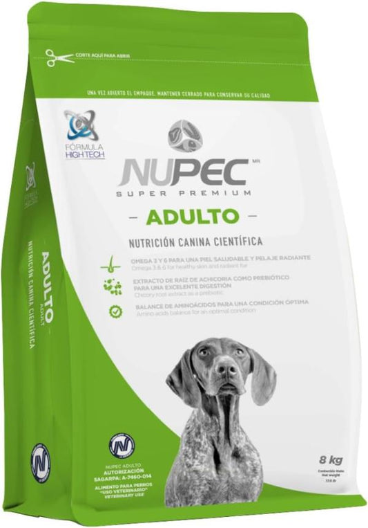 Alimento Nupec Croquetas Perro Adulto De Raza Med/grande 8kg