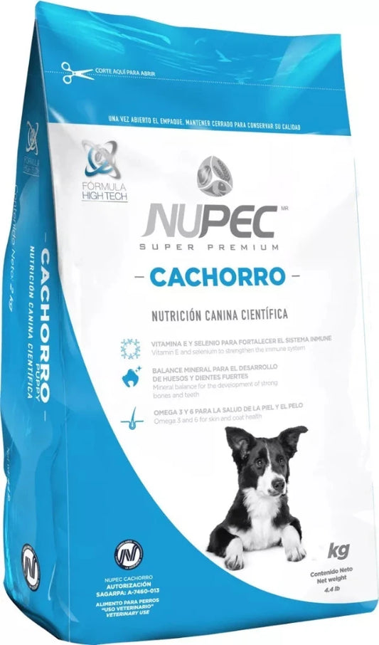 Alimento Nupec Croquetas Perro Cachorro Raza Med/grande 8kg