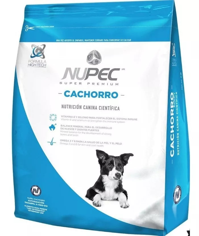 Alimento Nupec Croquetas Perro Cachorro Raza Med/grande 8kg